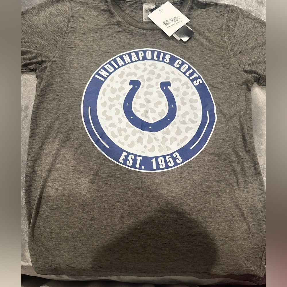 Brand new Indianapolis colts shirt size large (women’s)